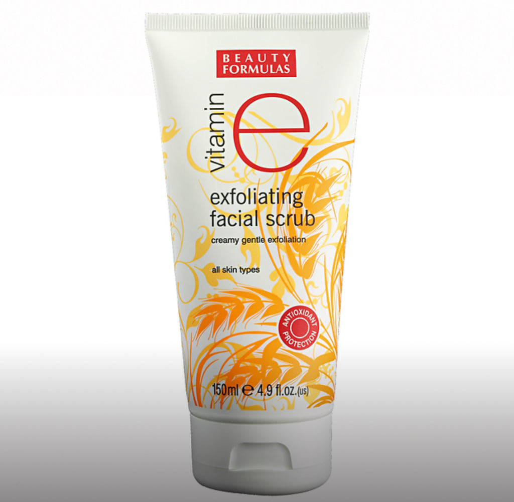 BEAUTY FORMULAS VITAMIN E EXFOLIATING SCRUB