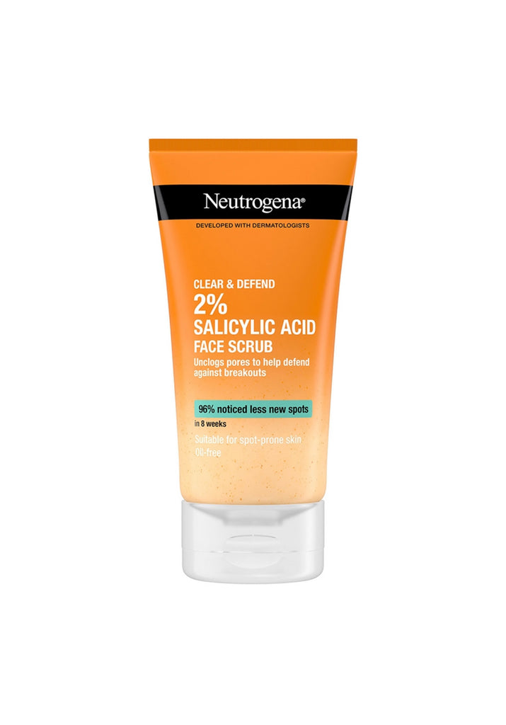 NEUTROGENA CLEAR AND DEFEND FACIAL SCRUB