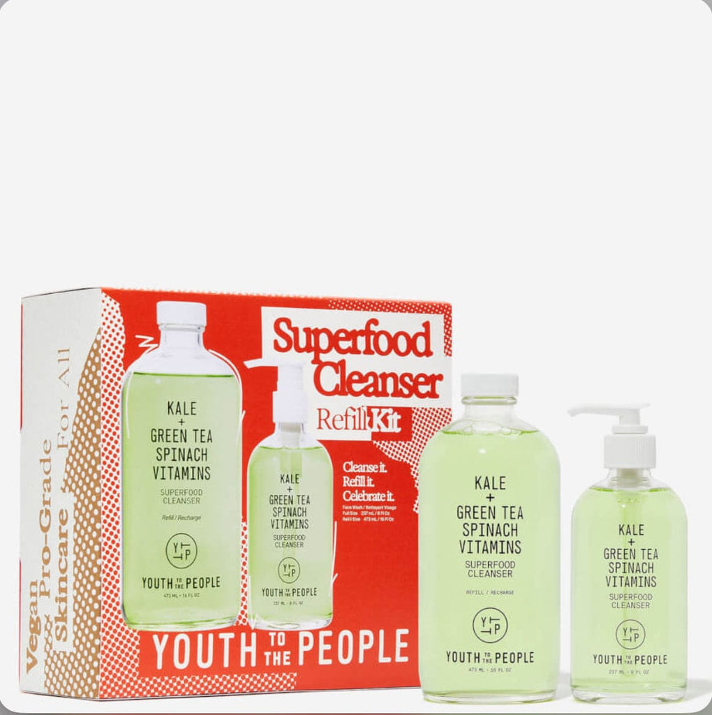 YOUTH TO THE PEOPLE CLEANSER REFILL KIT