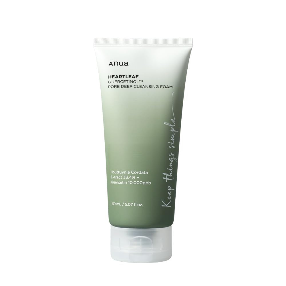 ANUA HEARTLEAF QUERCETINOL PORE DEEP CLEANSING FOAM