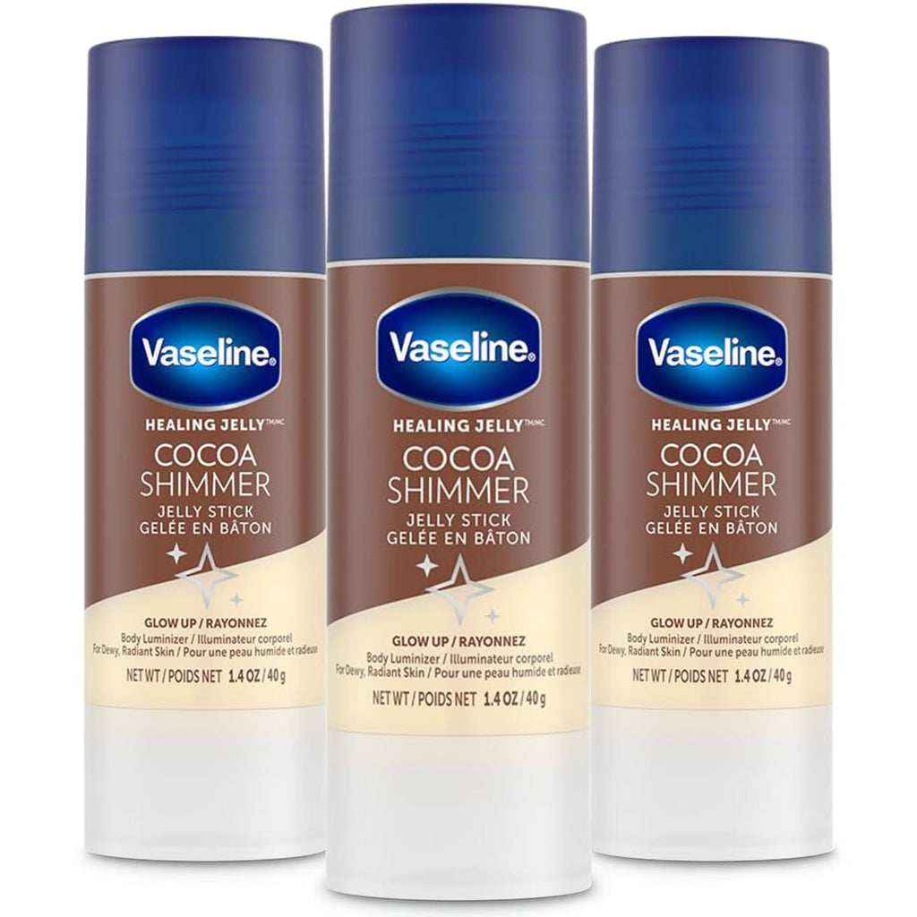 VASELINE COCOA SHIMMER JELLY STICK COCOA BUTTER