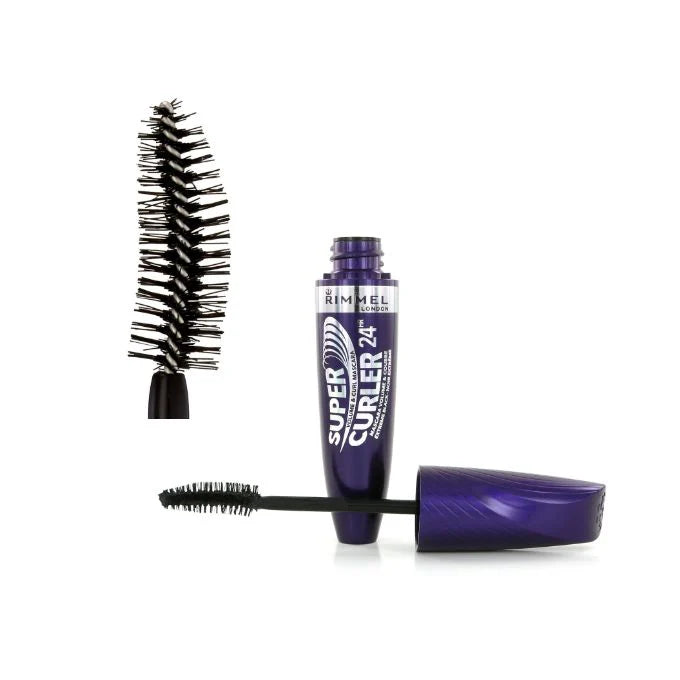 RIMMEL LONDON SUPER CURLER 24HR VOLUME MASCARA 003 EXTREME BLACK