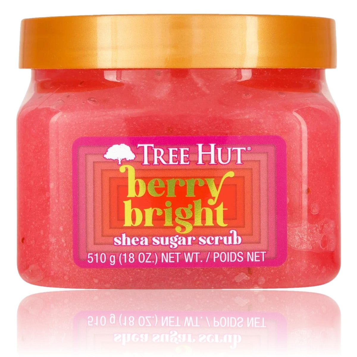 TREE HUT BERRY BRIGHT SHEA SUGAR SCRUB | Swanky Beauty Supply