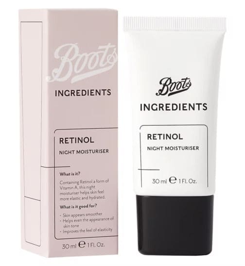 BOOTS RETINOL NIGHT MOISTURISER